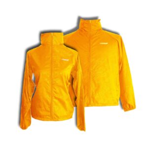 Chaqueta Rompeviento | UNISEX | Naranja - LOOOP antifluido montaña versatil impermeable waterproof dwr goretex tatoo explorer nike columbia north face outdoor ecuador tienda oferta saldo promociones 2x1 cupon descuento oferta capucha material