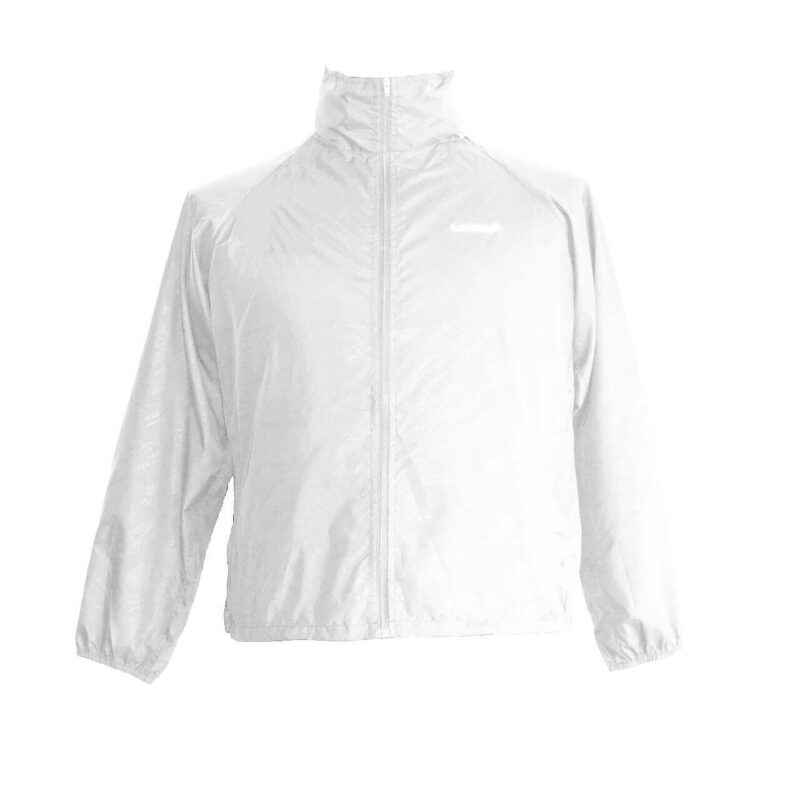 Chaqueta Rompeviento | UNISEX | Blanco - LOOOP antifluido montaña versatil impermeable waterproof dwr goretex tatoo explorer nike columbia north face outdoor ecuador tienda oferta saldo promociones 2x1 cupon descuento oferta capucha material