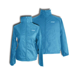 Chaqueta Rompeviento | UNISEX | Azul celeste - LOOOP antifluido montaña versatil impermeable waterproof dwr goretex tatoo explorer nike columbia north face outdoor ecuador tienda oferta saldo promociones 2x1 cupon descuento oferta capucha material