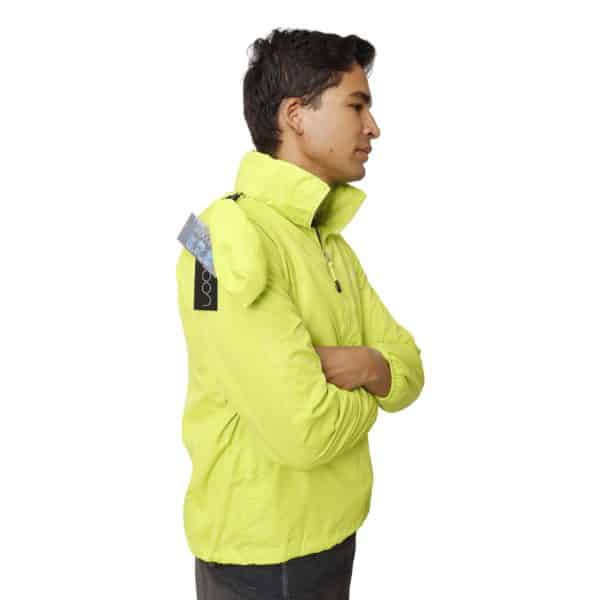 Chaqueta Rompeviento | UNISEX | Verde electrico