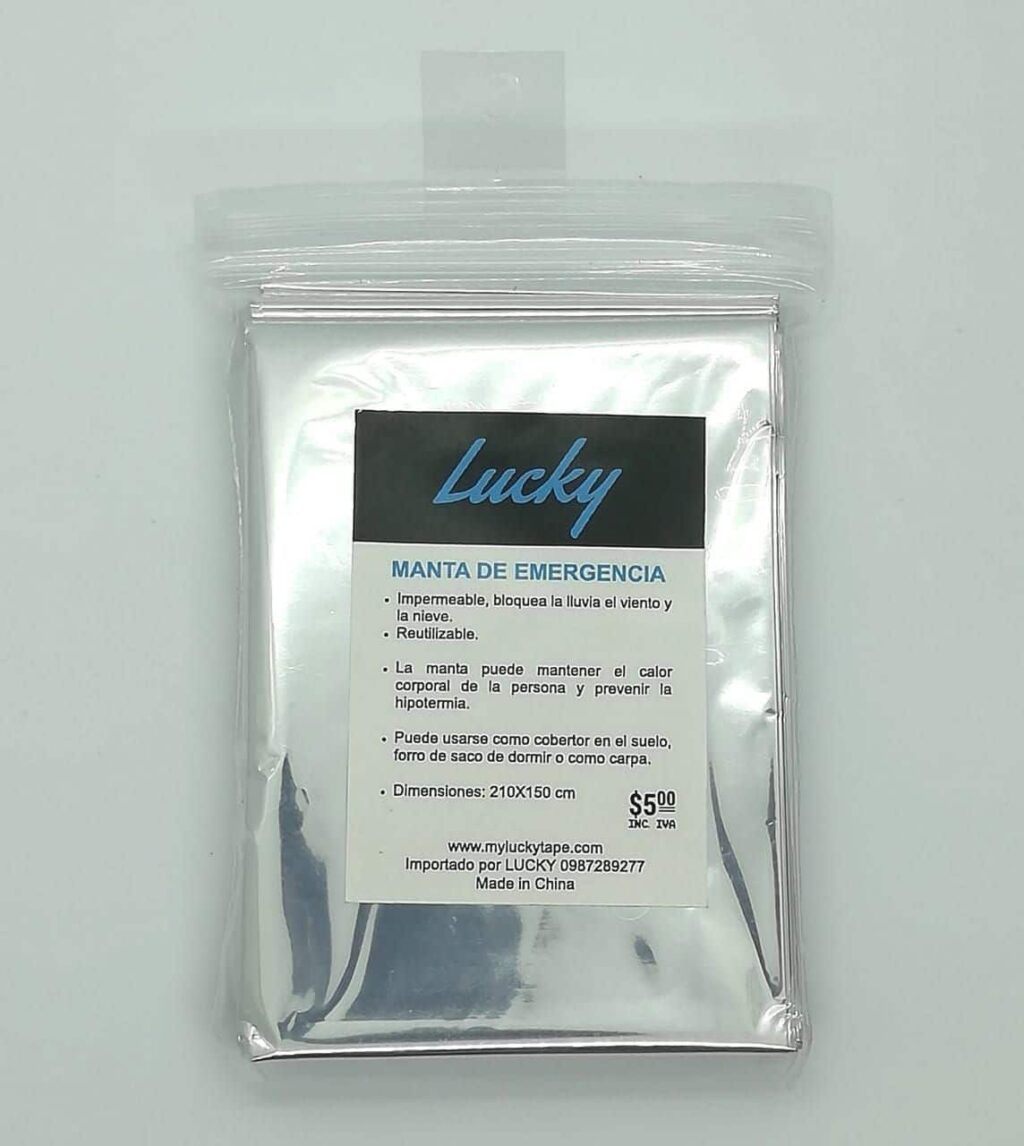Manta emergencia isotérmica | LUCKY