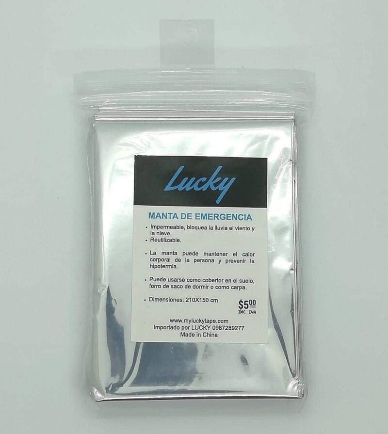 Manta emergencia isotérmica | LUCKY