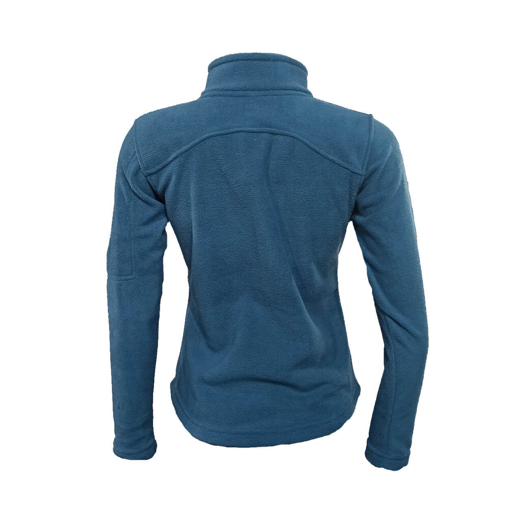 Chaqueta Full Zip Fleece | 2° CAPA | SHE Azul Petróleo