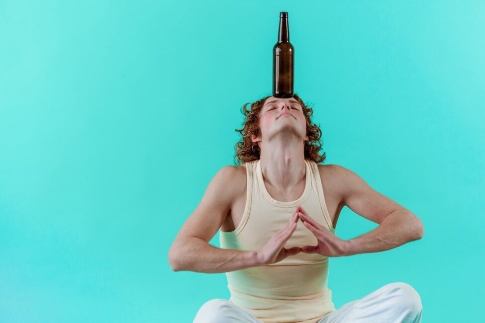 ¿Yoga con cerveza? ¡¿Qué es esto?!