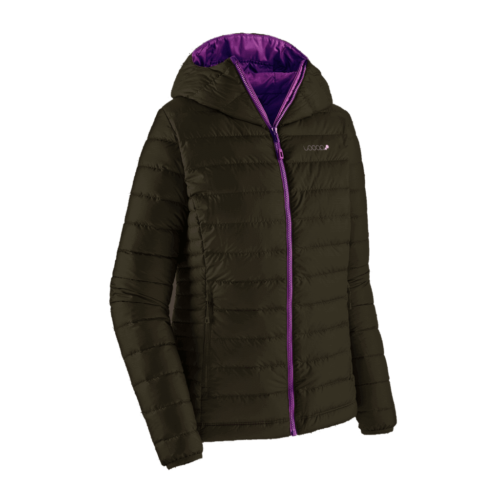 Chaqueta Pluma Down 600+50 FP | REVERSIBLE | Condor Púrpura