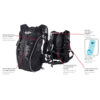 Mochila hidratación HYDRO PRO 15L + BOLSA 1,5L - JOLUVI