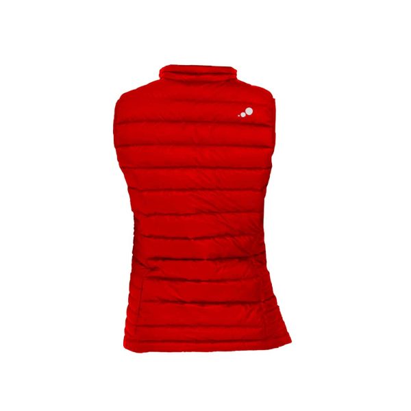 CHALECO Pluma Down 600FP | SHE | Rojo