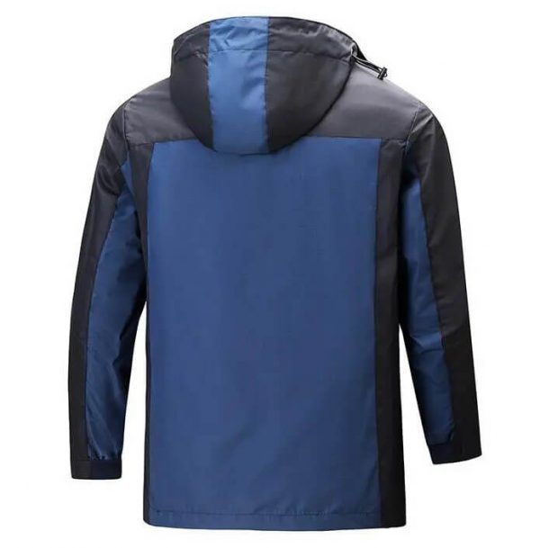 Chaqueta Impermeable 100% | TORMENTA | Unisex | Azul Marino