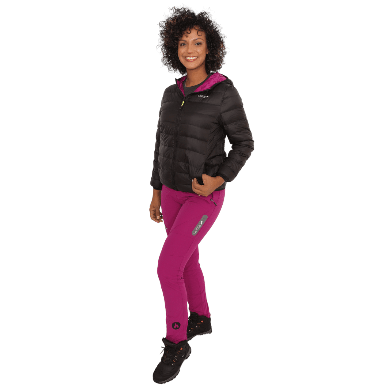 PEAK MOUNTAIN Peak Mountain AFUZZA - Pantalón de esquí mujer fucsia -  Private Sport Shop