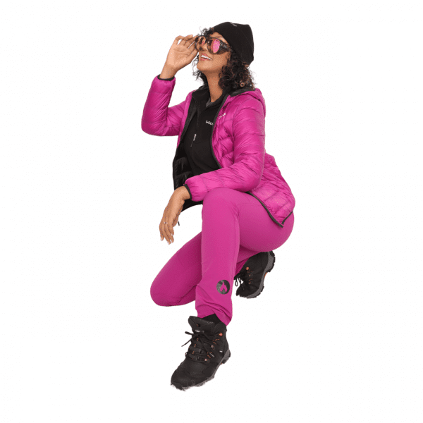 Pantalon PINGUINO | SHE | Fucsia oferta navidad trekking hiking senderismo quito montaña ruta altar cotopaxi tatoo explorer