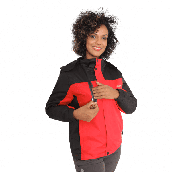 Chaqueta Impermeable 100% | TORMENTA | Unisex | Rojo oferta navidad trekking hiking senderismo quito montaña ruta altar cotopaxi tatoo explorer