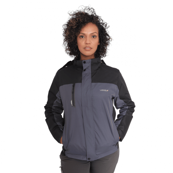 Chaqueta Impermeable 100% | TORMENTA | Unisex | Gris