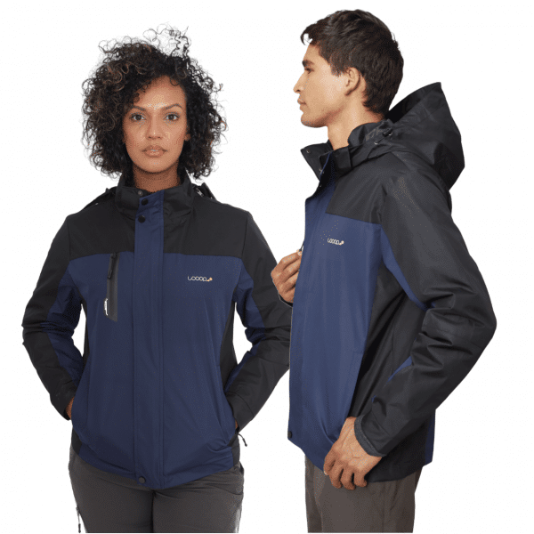 Chaqueta Impermeable 100% | TORMENTA | Unisex | Azul Marino