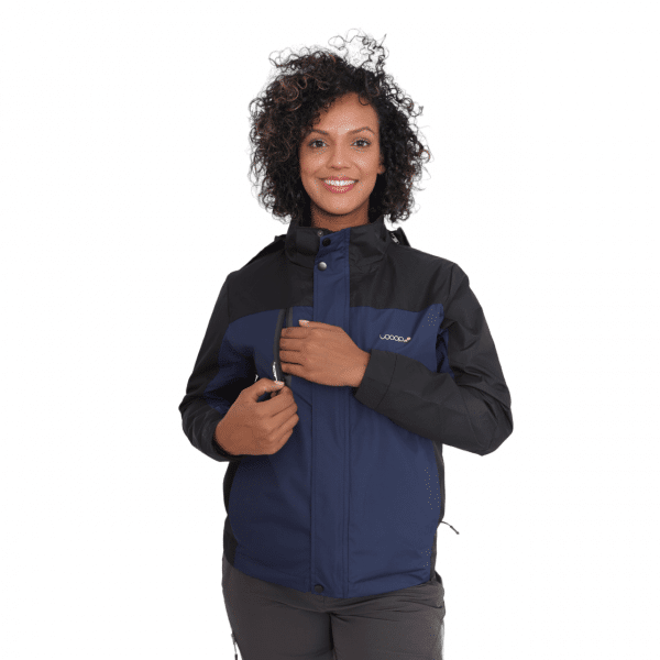 Chaqueta Impermeable 100% | TORMENTA | Unisex | Azul Marino