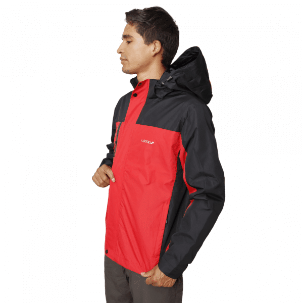 Chaqueta Impermeable 100% | TORMENTA | Unisex | Rojo