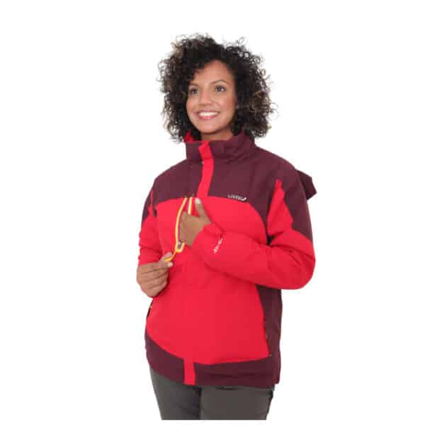 Chaqueta 3 en 1 | Waterproof + Polar | 3 CLIMAS GORE-TEX | Unisex | Rojo