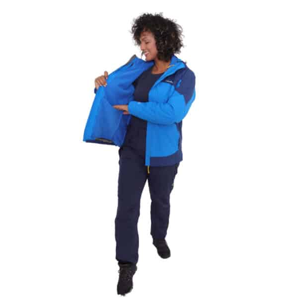 Chaqueta 3 en 1 | Waterproof + Polar | 3 CLIMAS GORE-TEX | Unisex | Azul Marino