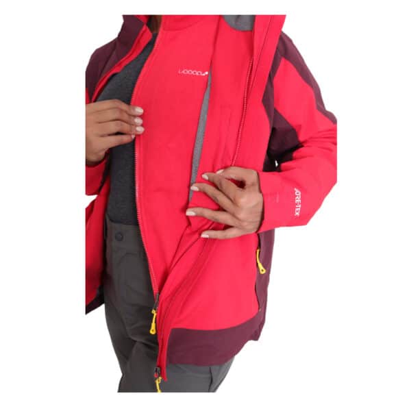 Chaqueta 3 en 1 | Waterproof + Polar | 3 CLIMAS GORE-TEX | Unisex | Rojo