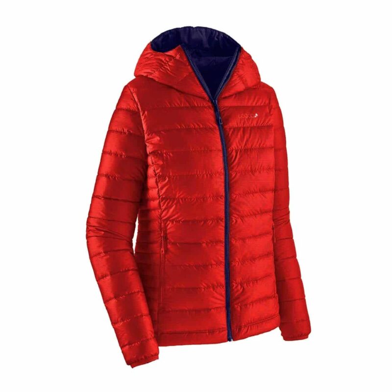 Chaqueta Pluma Down 600+50 FP | REVERSIBLE | Azul Marino - Rojo