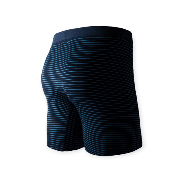 Boxer HE | Rayas Azul Marino | OTZI otzi caracteristicas boxer ropa interior hombre ecuador quito