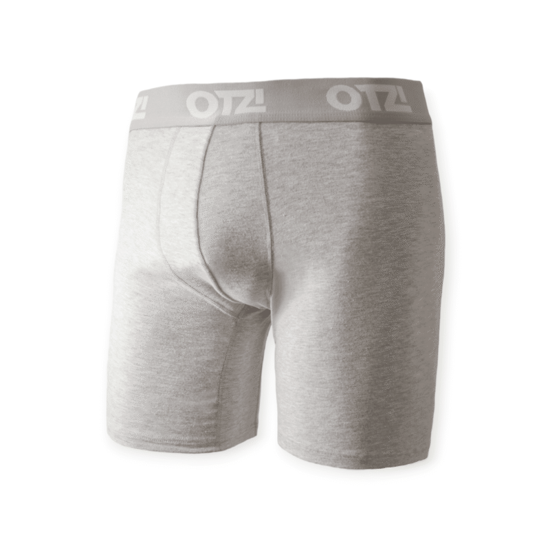 Boxer HE | Liso Gris Claro | OTZI otzi caracteristicas boxer ropa interior hombre ecuador quito