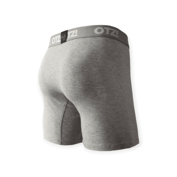 Boxer HE | Liso Gris Claro | OTZI otzi caracteristicas boxer ropa interior hombre ecuador quito