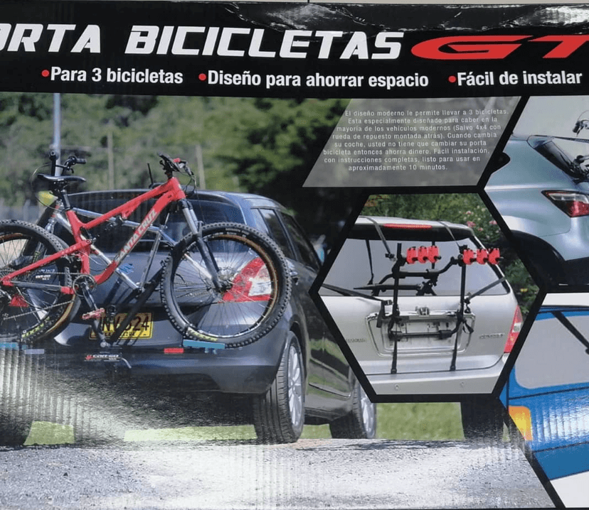 Porta bicicletas para autos