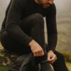 Mallas térmicas BASIC hibridas | 1° & 2º CAPA | Unisex Camiseta térmica BASIC hibrida | 1° & 2º CAPA | Unisex Chaqueta Softshell Trailguard | UNISEX | Negro-Azul