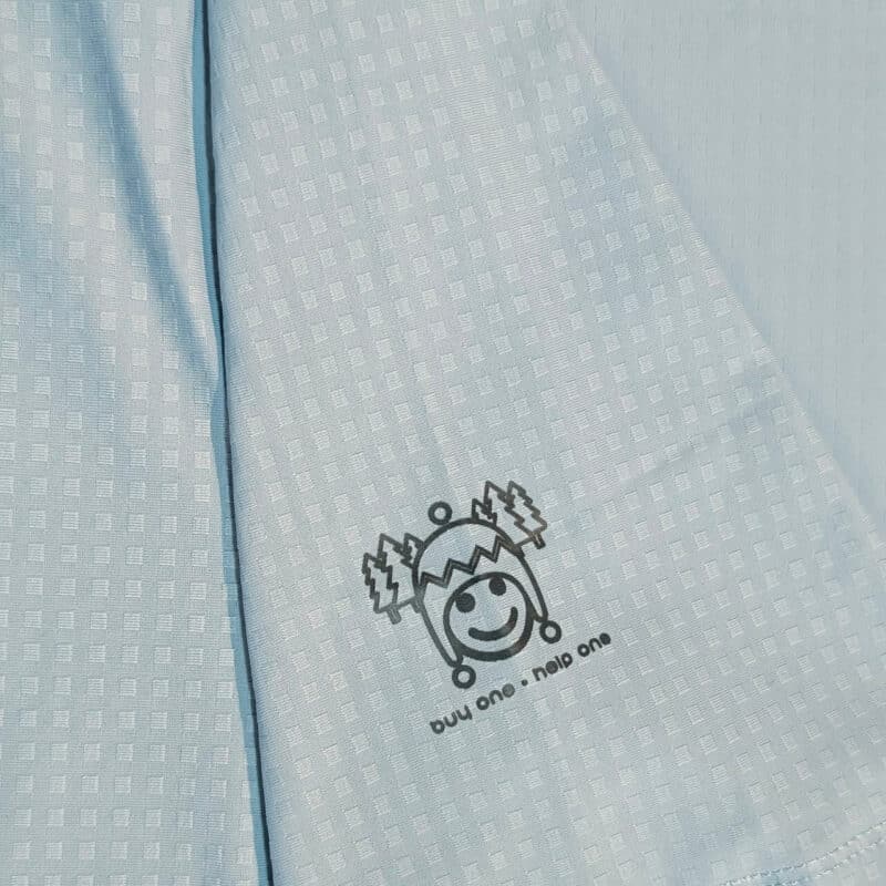 Camiseta Performance CubeDry (1º Capa) | Unisex | Celeste