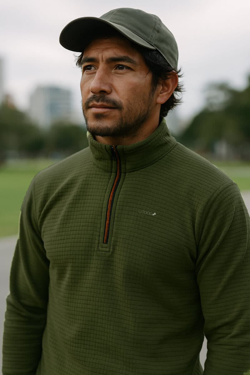 Saco Fleece Performance CubeDry | Unisex | Verde oliva