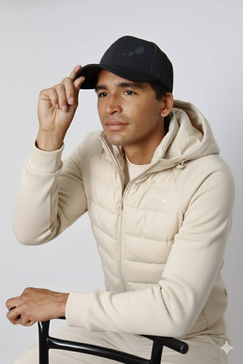 CHAQUETA Hibrida Pluma Down 650FP | UNISEX | Blanco crudo