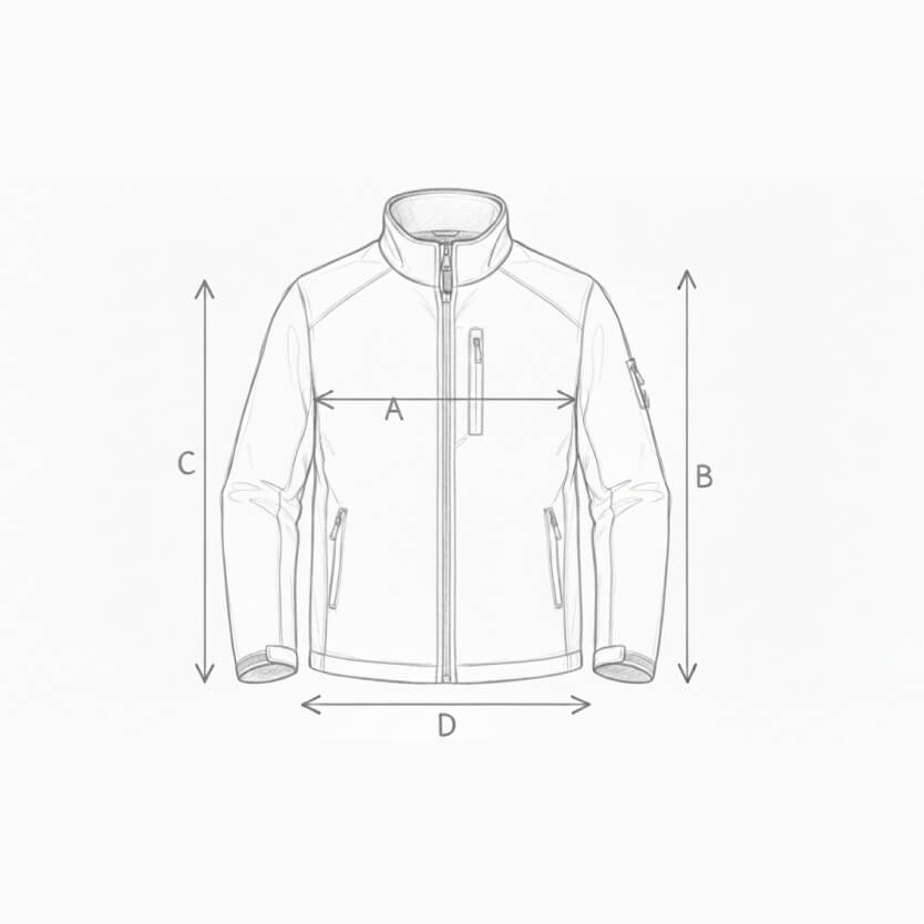 Chaqueta Softshell Trailguard | UNISEX | Negro